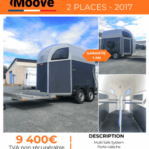 BOCKMANN PORTE CALECHE 2 PLACES - 2017